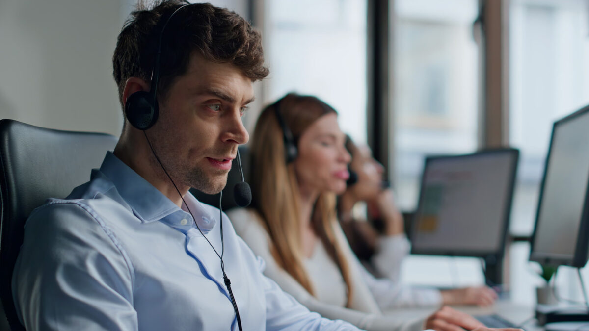Stressed operator on call